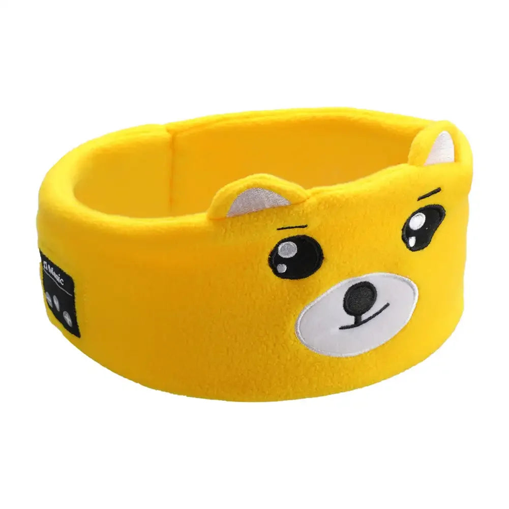 Soft Kid Eye Mask Bluetooth Headphone