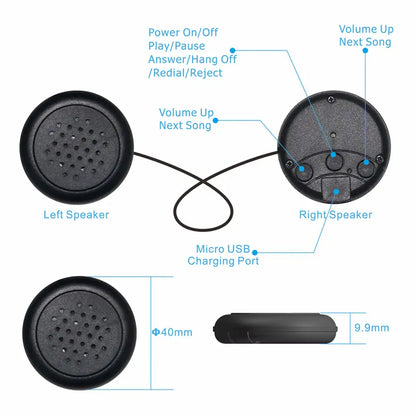 Soft Kid Eye Mask Bluetooth Headphone