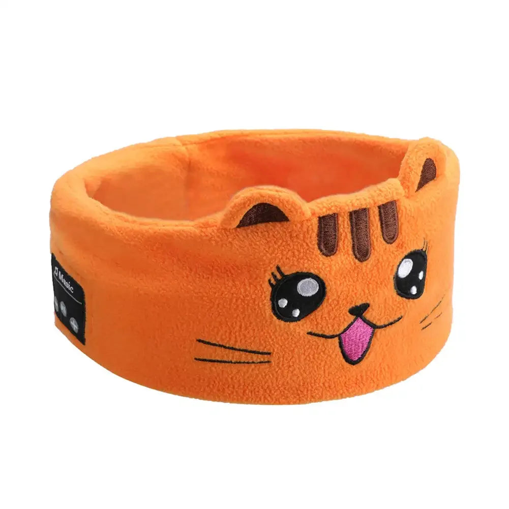 Soft Kid Eye Mask Bluetooth Headphone